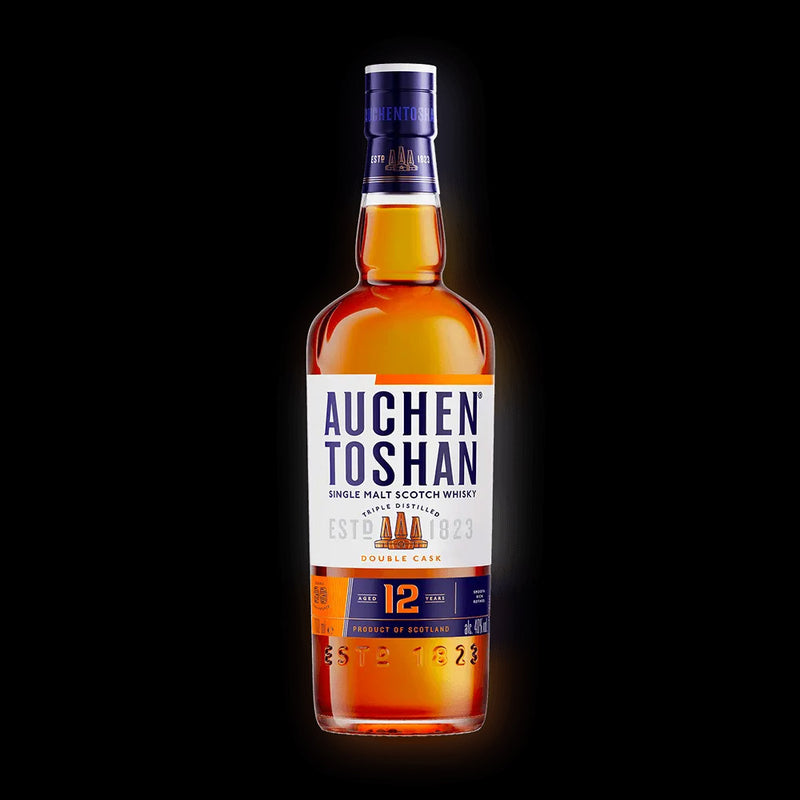 Auchentoshan 12 Year Old Double Cask Lowland Single Malt Scotch Whisky ABV 40% 70cl With Gift Box