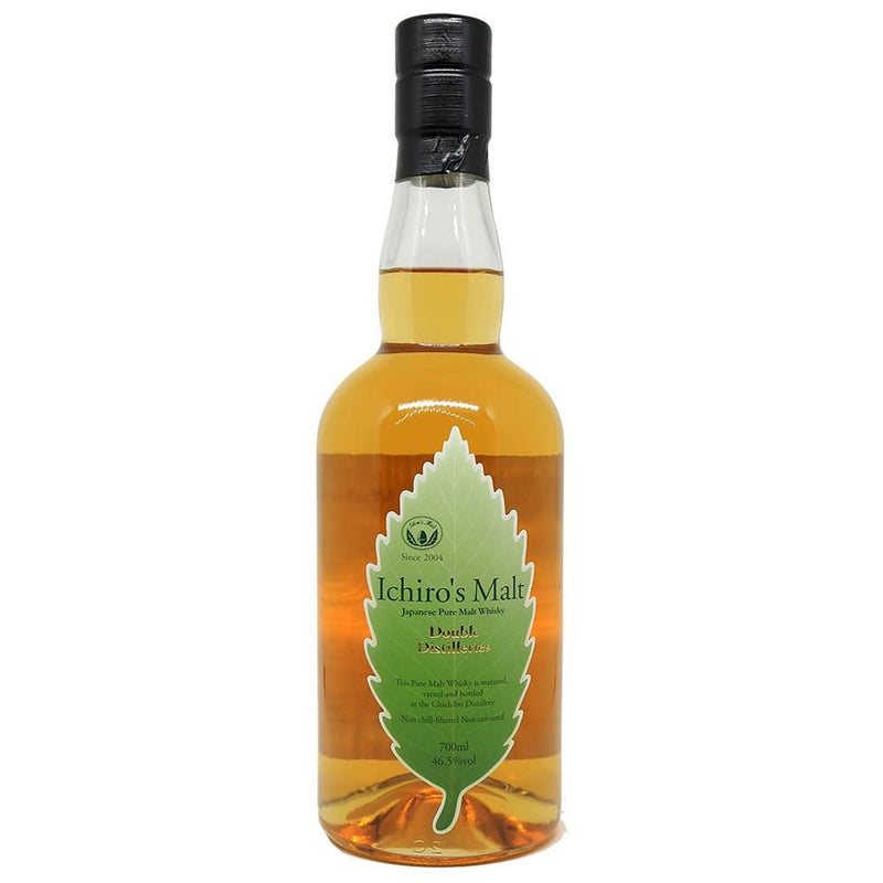 Ichiro's Malt Double Distilleries Japanese Pure Malt Whisky ABV 46.5% 70cl with Gift Box