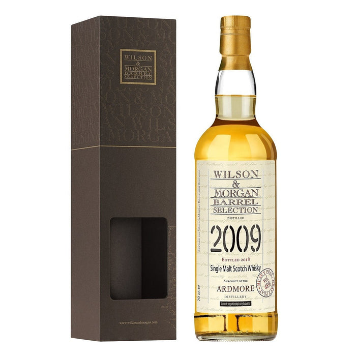 Ardmore 2009 Wilson & Morgan 9 Year Old Bol.2018 Single Malt Scotch Whisky ABV 46% 70cl with Gift Box (Heavy Peat)
