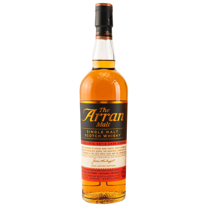The Arran Cote Rotie Cask Finish Single Malt Scotch Whisky ABV 50% 70cl (No Box)
