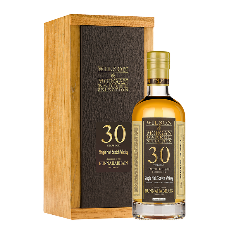 Bunnahabhain 1989 Wilson & Morgan 30 Year Old Bot.2019 ABV 47.6% (Sherry Finish)