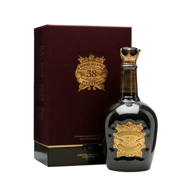 Royal Salute 38 Year Old - Stone Of Destiny Blended Scotch Whisky ABV 40% 500ml