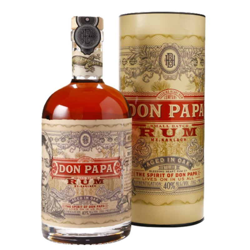 Don Papa 7 Years Old Small Batch Rum 700ml