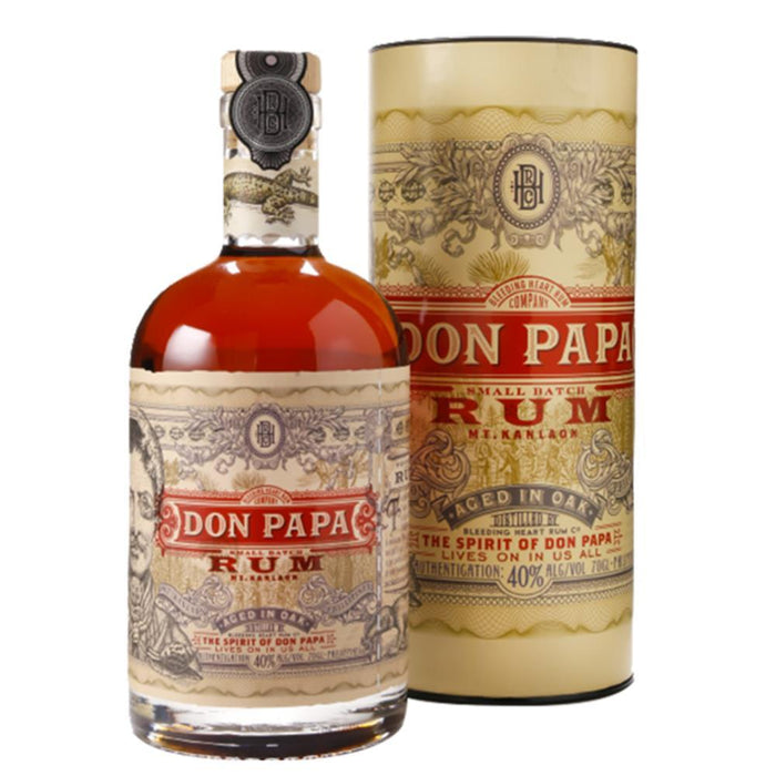 Don Papa 7 Years Old Small Batch Rum 700ml