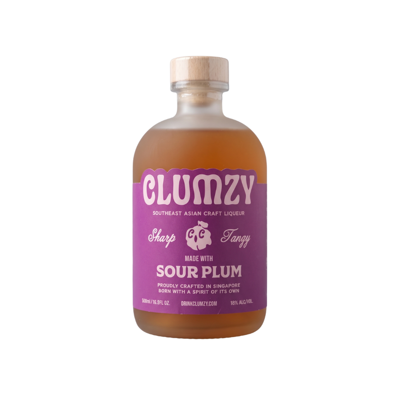 (MAF Sale) Clumzy Plumzy Sour Plum Vodka ABV 17.4% 500ml