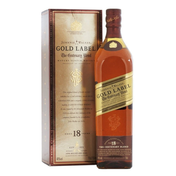 Johnnie Walker Gold Label 18 Years Old The Centenary Blend ABV 40