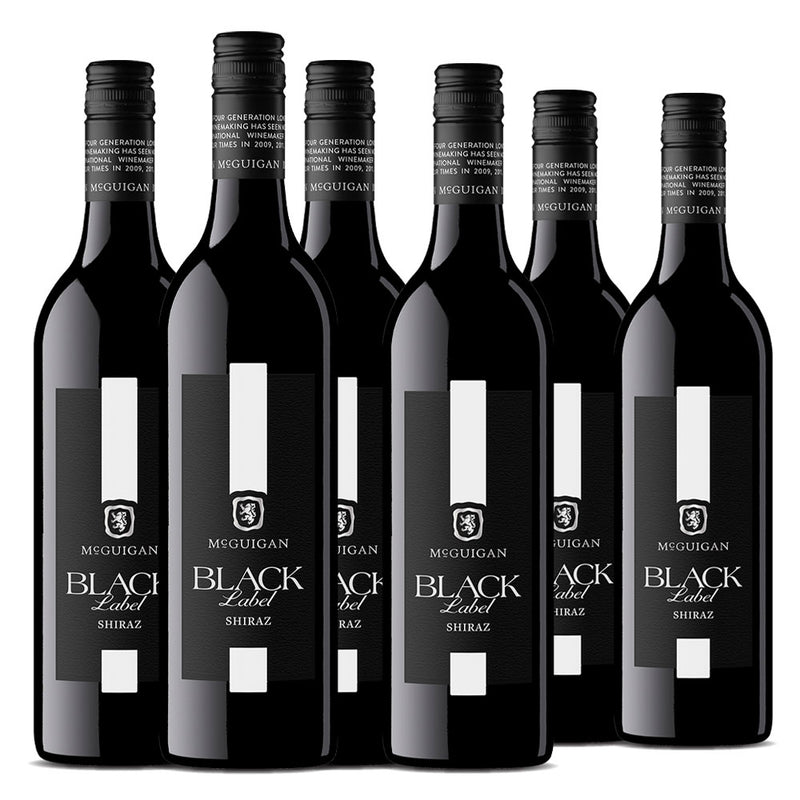 McGuigan Black Label Shiraz 75cl x 6 Bottles