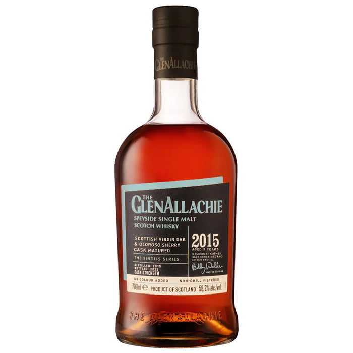 GlenAllachie Sinteis Part II: 2015 Scottish Oak & Oloroso Cask Matured ABV 58.2% 700ml with Gift Box
