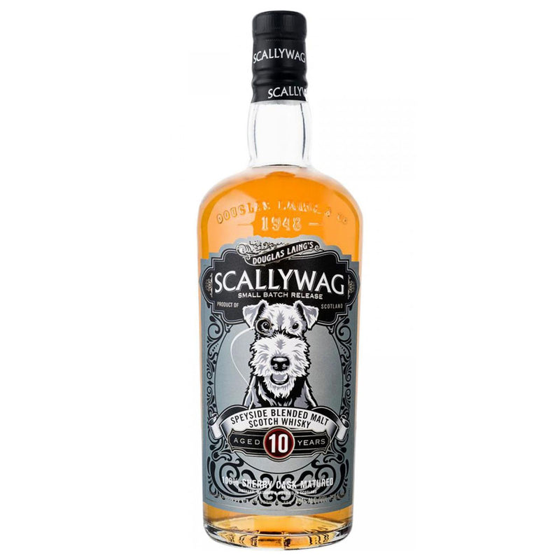 (Flash Sale - 60% off at check out) Douglas Laing's Scallywag 10 Years Old Speyside Blended Malt Scotch Whisky ABV 46% 70cl With Gift Box
