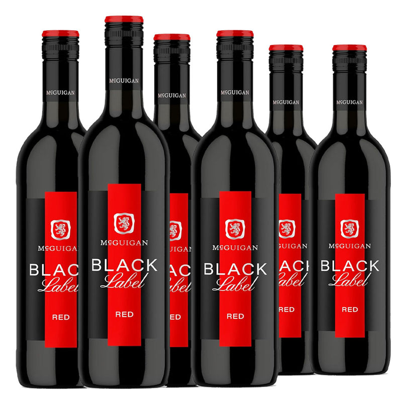 McGuigan Black Label Red 75cl x 6 Bottles