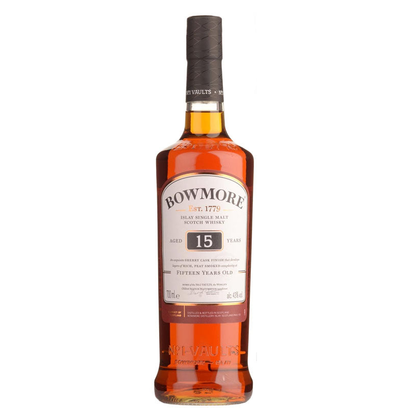 Bowmore 15 Year Old Scotch Whisky ABV 43% 70cl (NO Box)