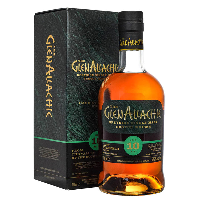 GlenAllachie 10 Year Old Cask Strength Batch 8 ABV 57.2% 700ml