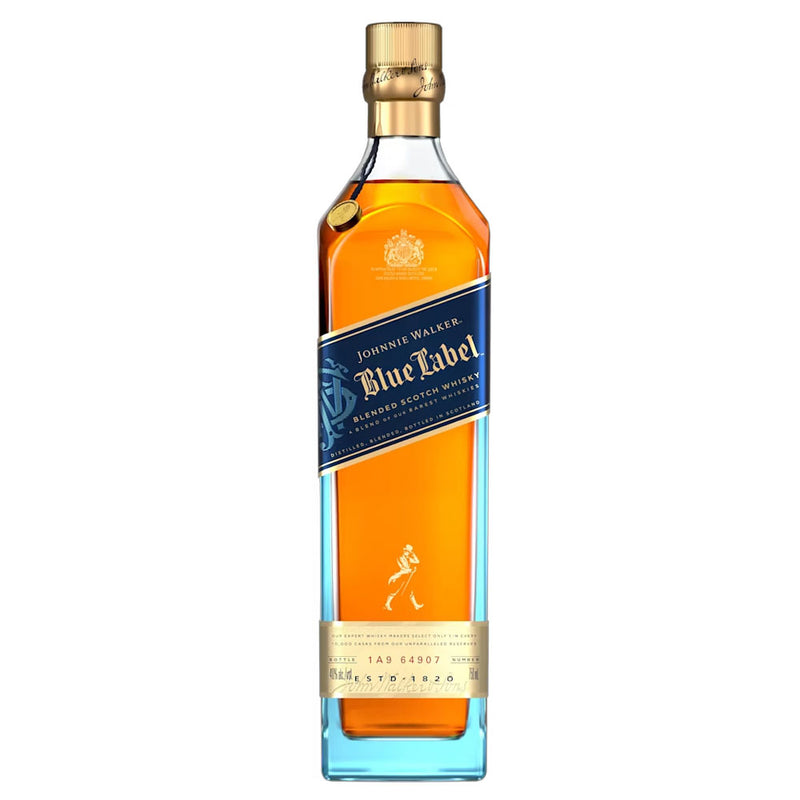 Bundle of 2 Bottles Johnnie Walker Blue Label Blended Scotch Whisky ABV 40% 750ml with Gift Box