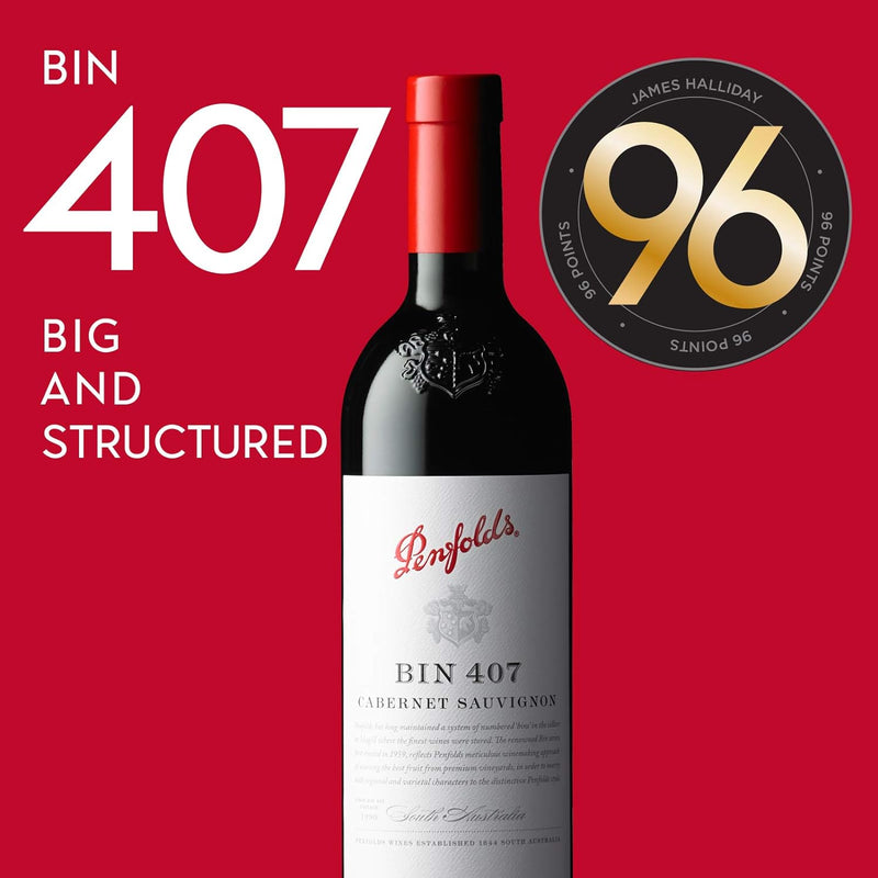 Penfolds Bin 407 Cabernet Sauvignon 750ml