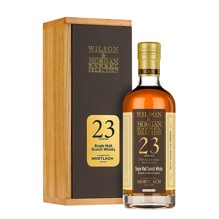 Mortlach 1997 Wilson & Morgan 23 Years Old Bot.2020 Speyside Single Malt Scotch Whisky ABV 56% with Gift Box (Oloroso Sherry Finish)
