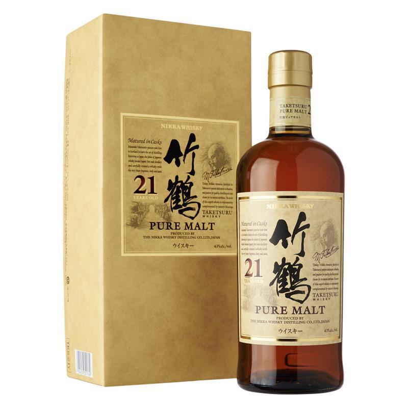 Nikka Taketsuru 21 Years ABV 43% 700ml with Gift Box