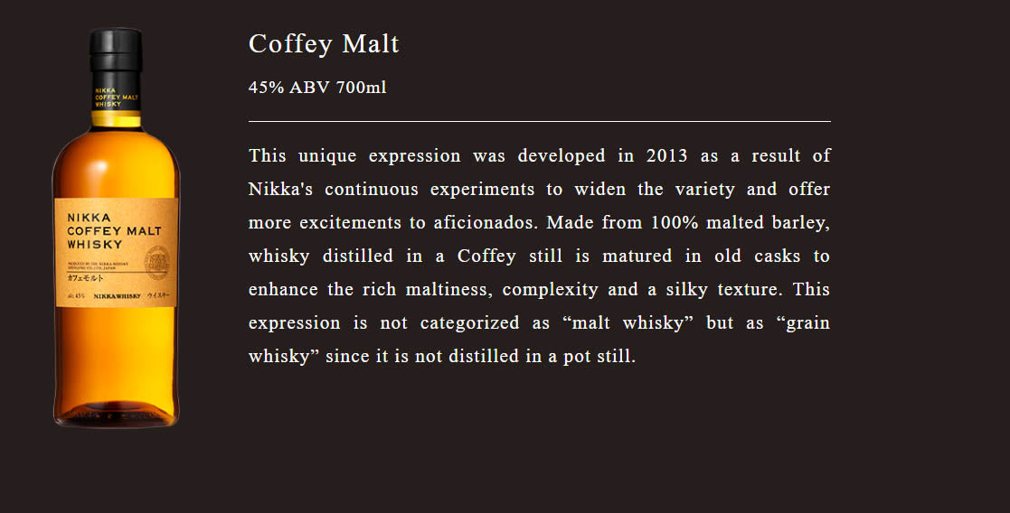 Nikka Coffey Malt 700ml
