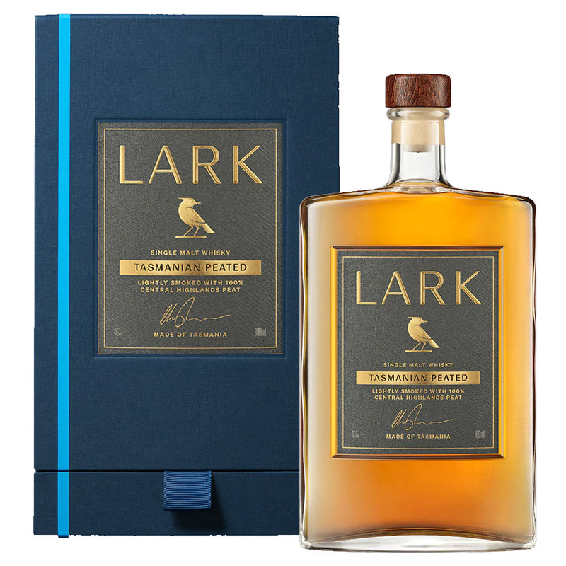 Lark Tasmanian Peated Single Malt Whisky ABV 46% 500ml