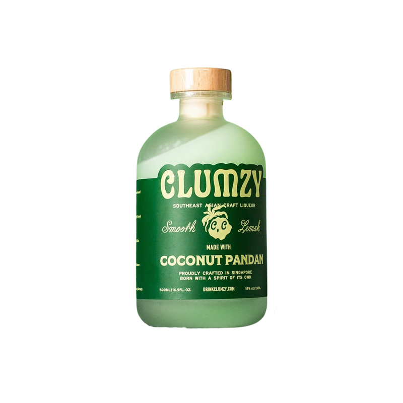 Bundle of 2 Bottles Clumzy Plumzy Coconut Pandan Rum ABV 19.1% 500ml