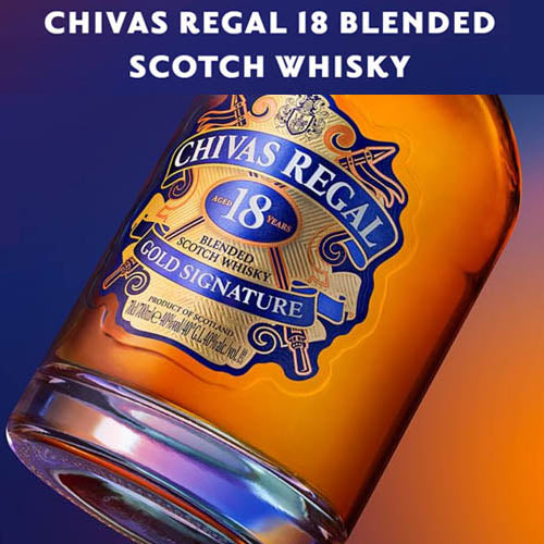 Chivas Regal 18 Year Old Blended Scotch Whisky ABV 40% 75cl with Box