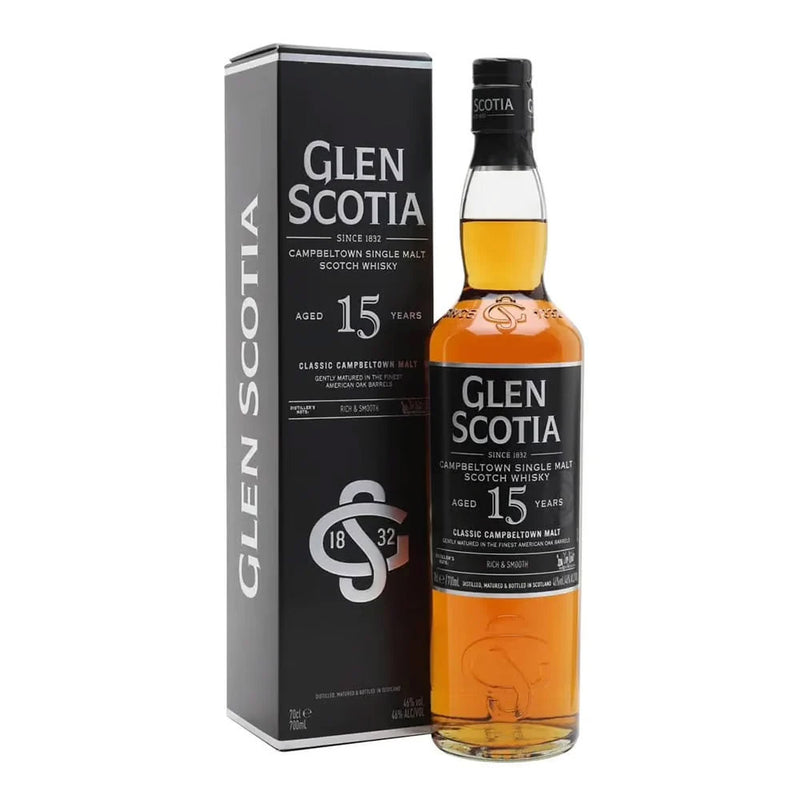 Glen Scotia 15 Years Single Malt Whisky ABV 46% 700ml