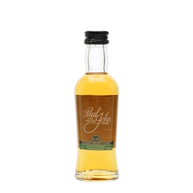 (Miniature) Paul-John Classic Select Cask Indian Single Malt Whisky ABV 55.2% 50ml