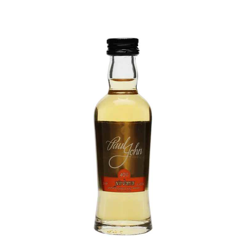 (Miniature) Paul-John Nirvana Indian Single Malt Whisky ABV 40% 50ml