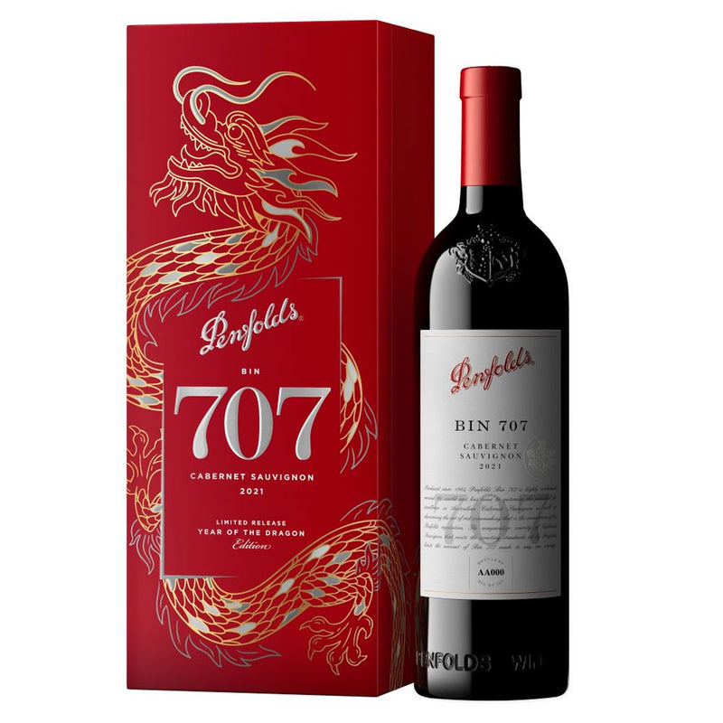 Penfolds Bin 707 Dragon Limited Packaging 750ml