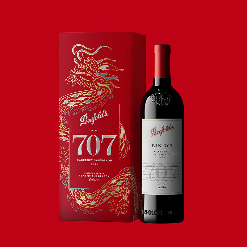 Penfolds Bin 707 Dragon Limited Packaging 750ml