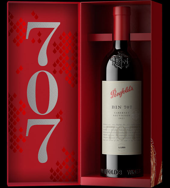 Penfolds Bin 707 Dragon Limited Packaging 750ml