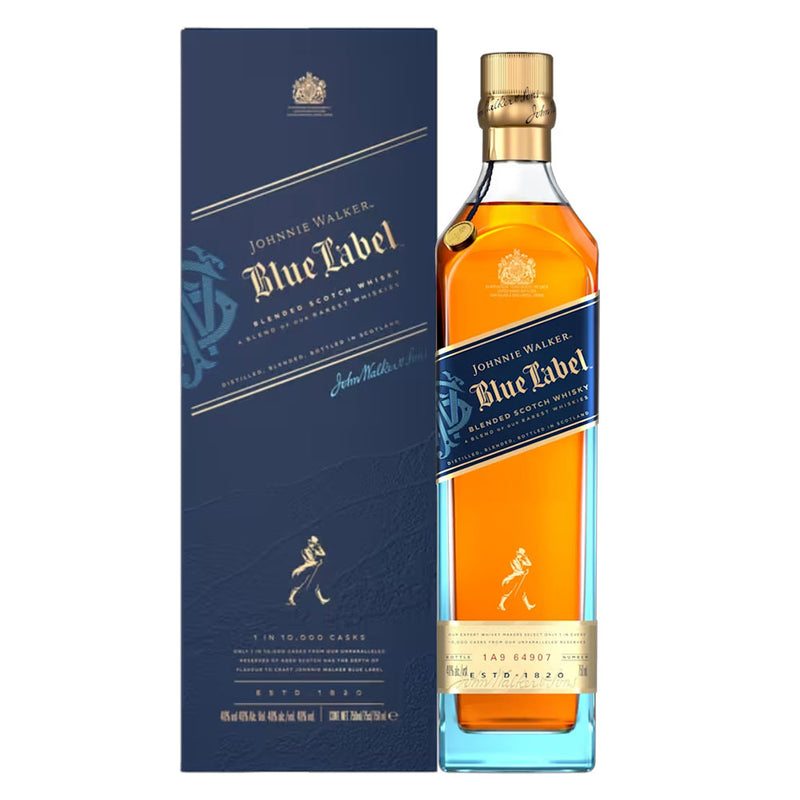 Johnnie Walker Blue Label Blended Scotch Whisky ABV 40% 750ml x 3 Bottles with Gift Box