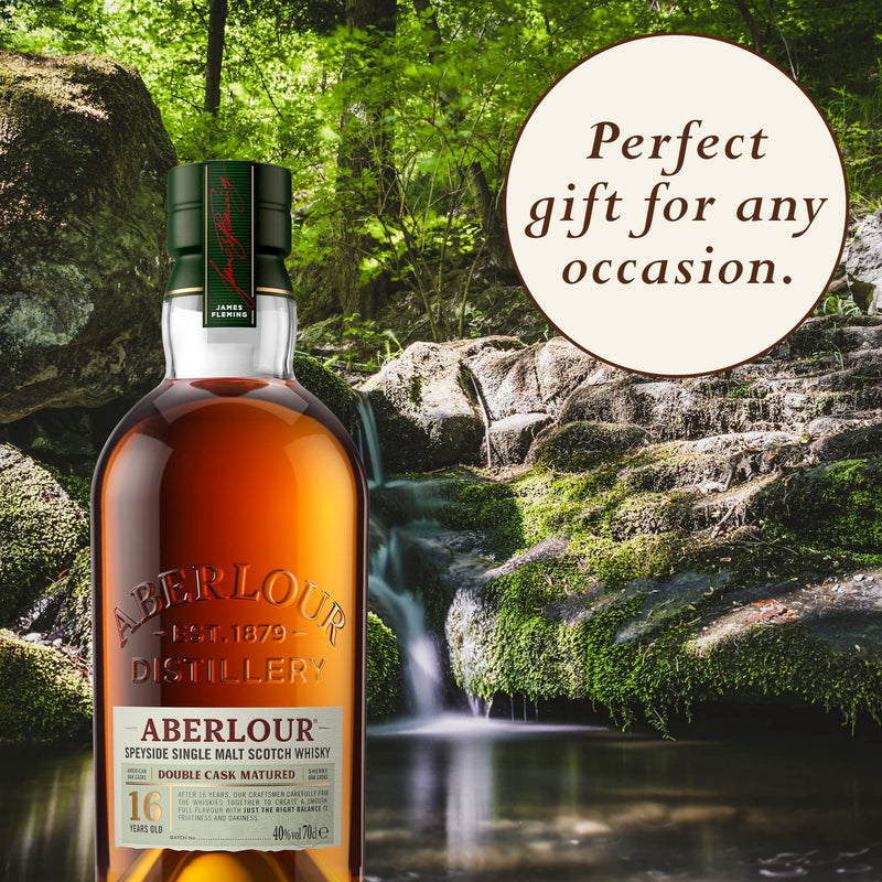 Aberlour 16 Year Old Double Cask Matured Speyside Single Malt Scotch Whisky ABV 40% 700ml (No Box)