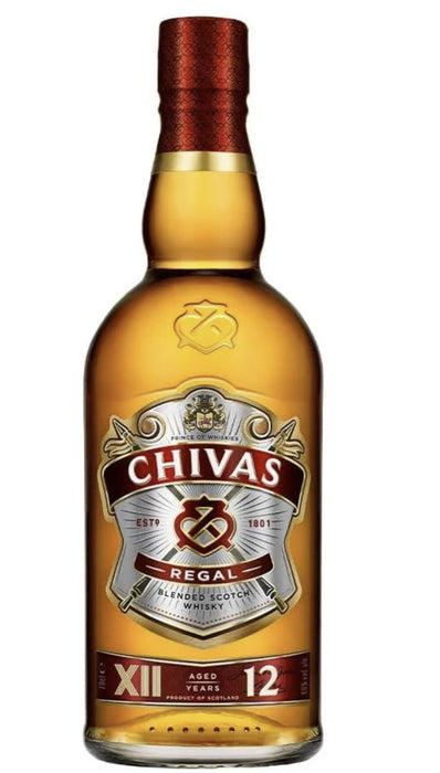 Chivas Regal 13 Year Old Manchester United Edition 750ml (With Giftbox) + FREE Chivas 12 Year Old 750ml (no Giftbox)