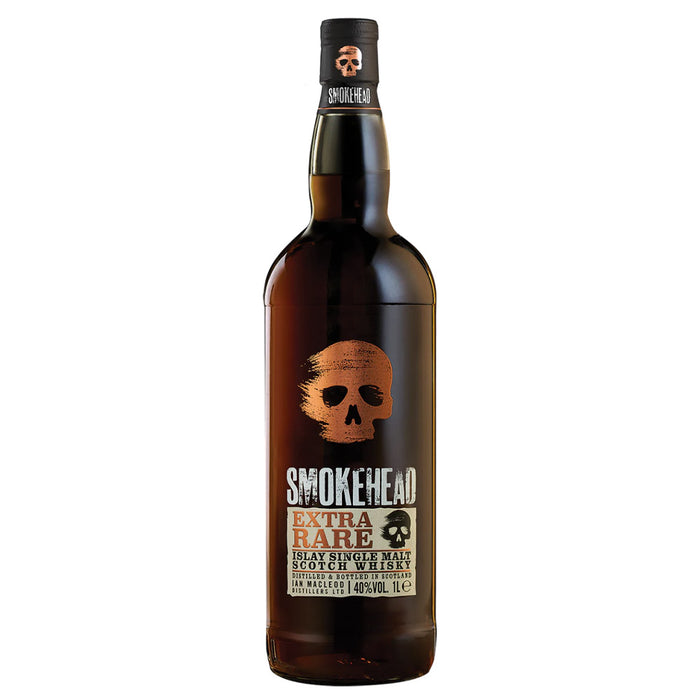 Smokehead Extra Rare ABV 40% 1000ml with Gift Box (1L)