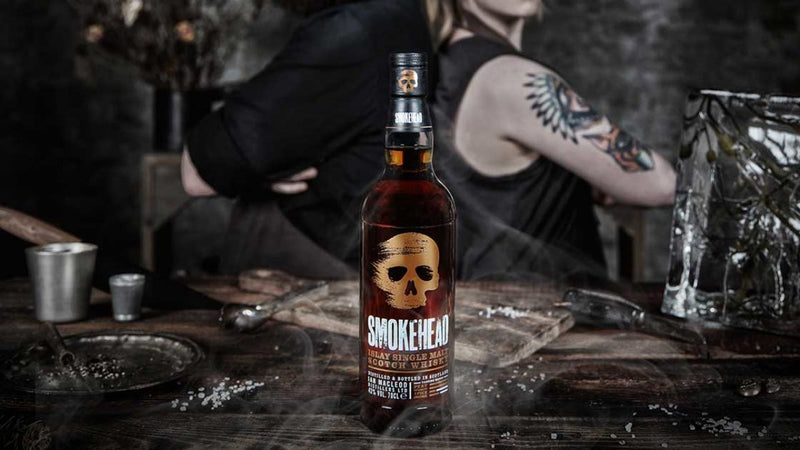 Smokehead Extra Rare ABV 40% 1000ml with Gift Box (1L)