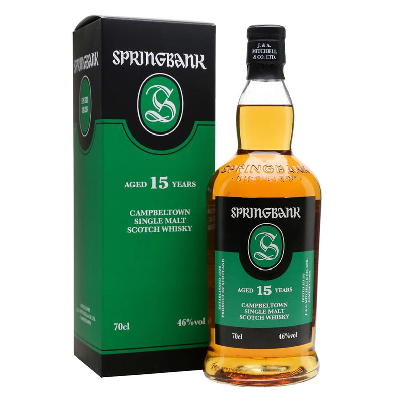 Springbank 15 Years ABV 46% 700ml with Box