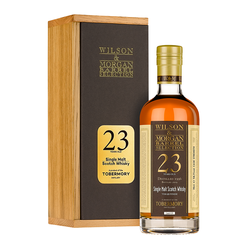 Tobermory 1996 Wilson & Morgan 23 Years Old Bot.2019 ABV 58.7% with Gift Box (Tokaji Finish)