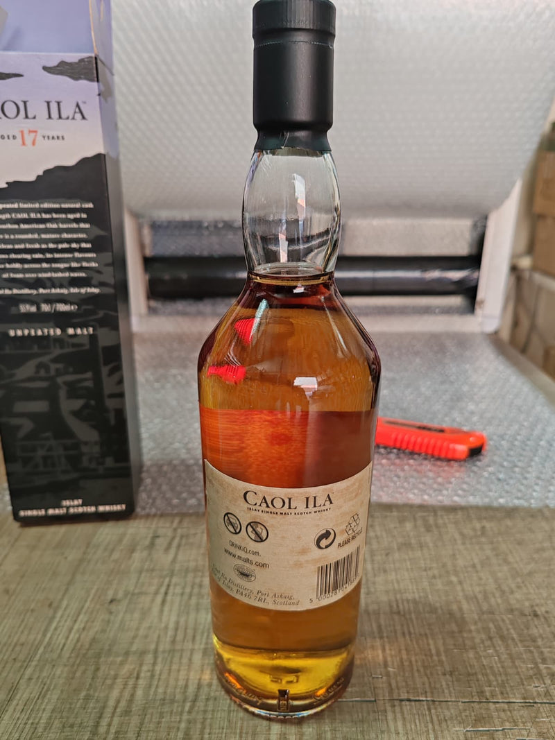 [Discontinued | Imperfect Box & Label] Caol Ila 17 Year Old Unpeated – Special Release 2015 Islay Single Malt Scotch Whisky (700ml, 55.9% ABV)