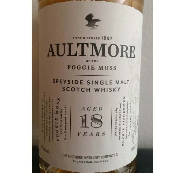 Aultmore 18 Year Old Speyside Single Malt Scotch Whisky ABV 46% 70cl With Gift Box