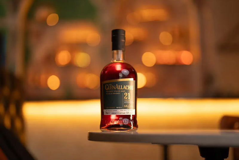 The GlenAllachie 21 Year Cask Strength Batch 6 Speyside Single Malt Scotch Whisky ABV 52.8% 700ml