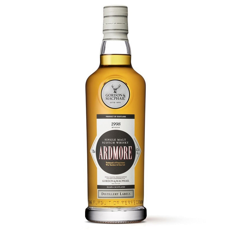 Ardmore 1998 20 Year Old Gordon & Macphail Single Malt Scotch Whisky ABV 43% 70cl (No Box)