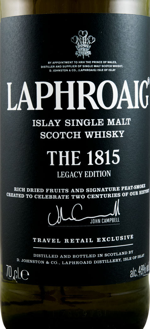 Laphroaig The 1815 Legacy Edition Islay Single Malt Scotch Whisky ABV 48% 700ml with Gift Box