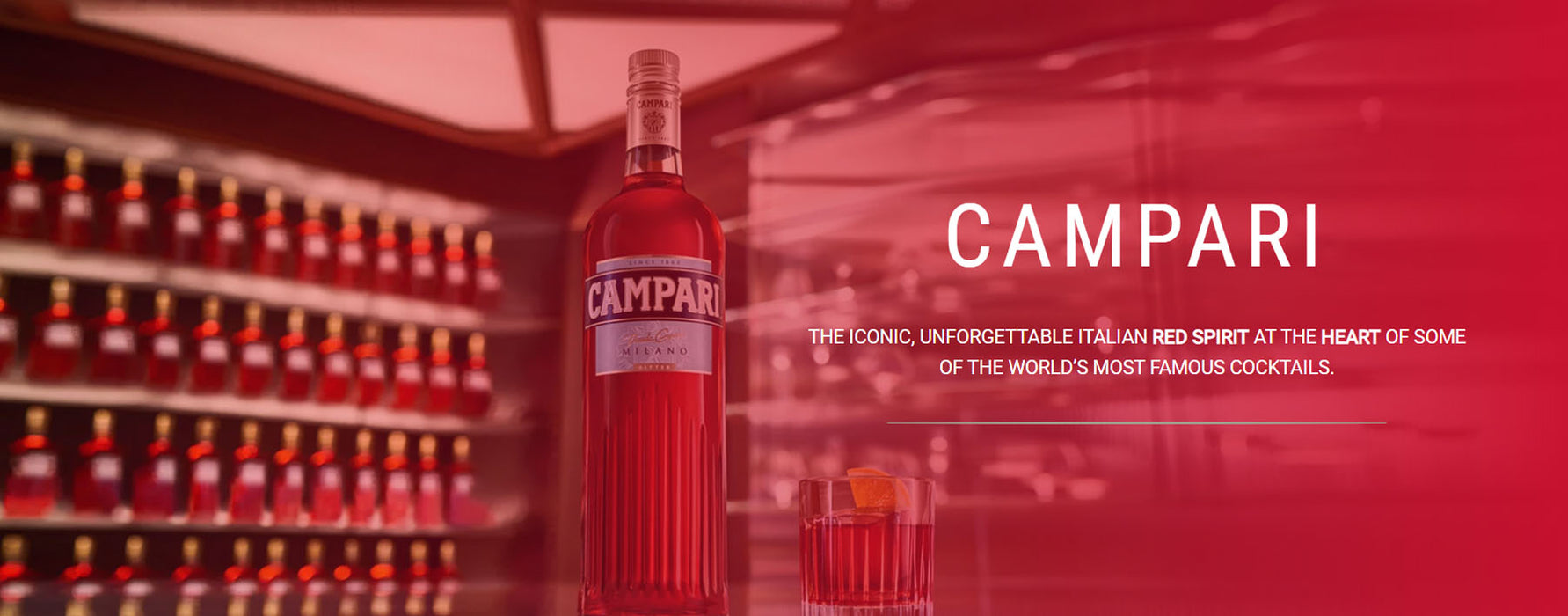 Campari Bitter ABV 28.5% 750ml