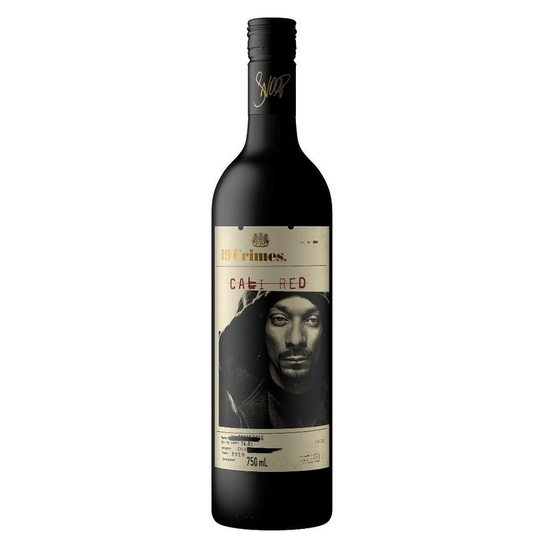 19 Crimes Cali Red Snoop Dogg ABV 14% 75cl