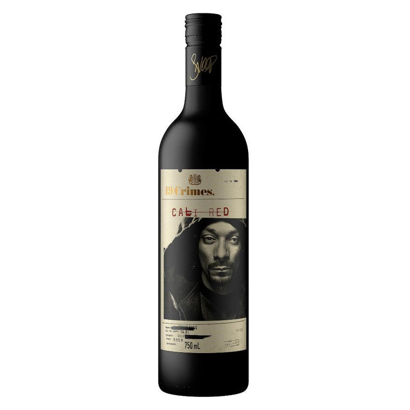 19 Crimes Cali Red Snoop Dogg ABV 14% 75cl