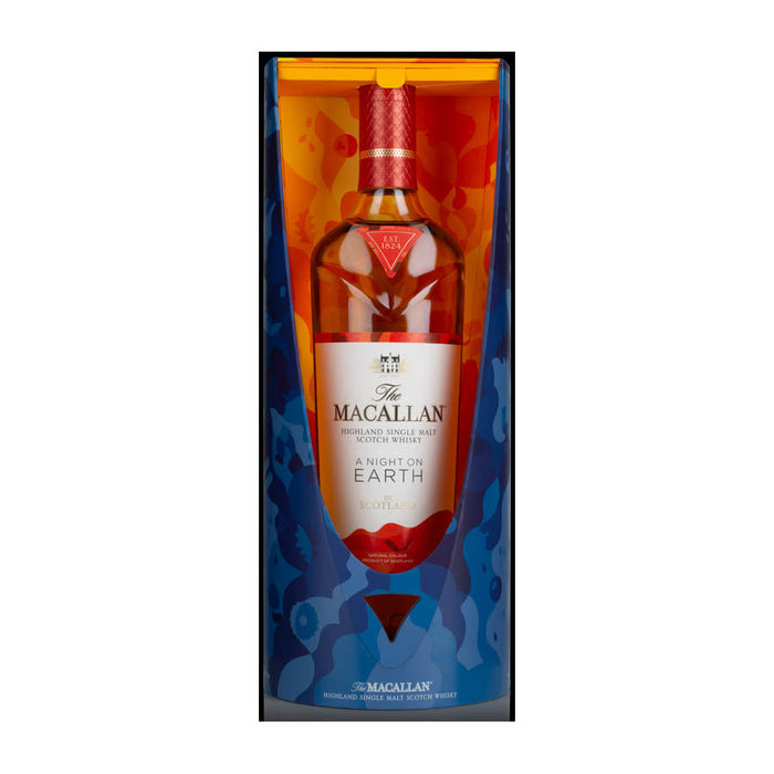 The Macallan A Night On Earth in Scotland Highland Single Malt Scotch Whisky ABV 43% 70cl with Gift Box