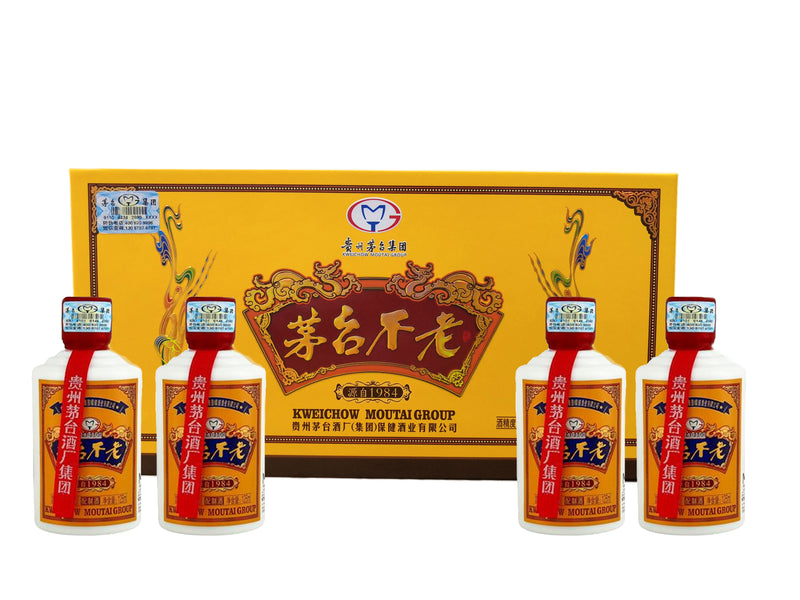 Moutai BuLao Set of 4 x 125 ml Bottles