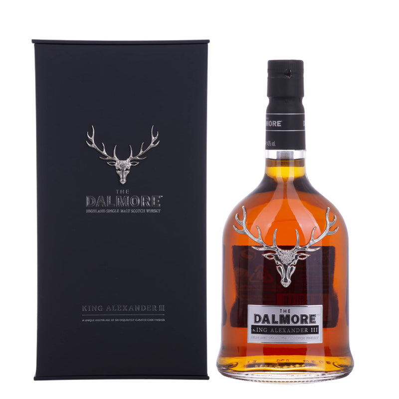 The Dalmore King Alexander III Highland Single Malt Scotch Whisky ABV 40% 70clWith 2 Rock Glasses ABV 40% 700ml