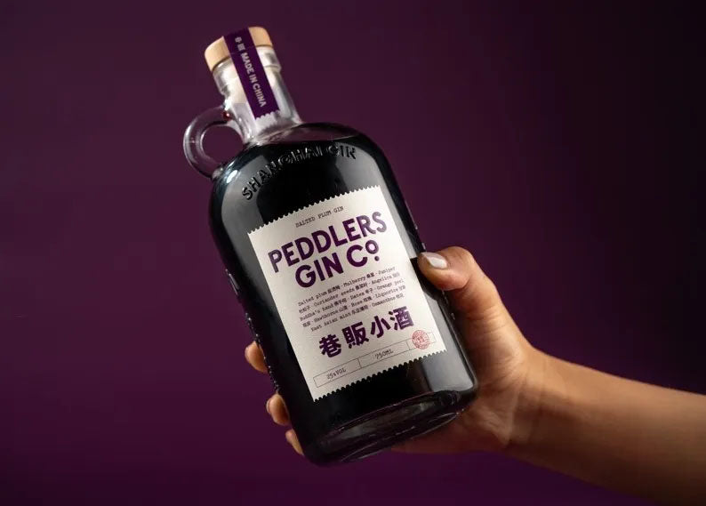 Peddlers Salted Plum Gin ABV 25% 750ml