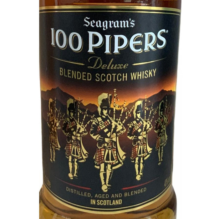 100 Pipers Blended Scotch Whisky ABV 40% 100cl (1L)